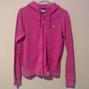 Pink Nike Zip up